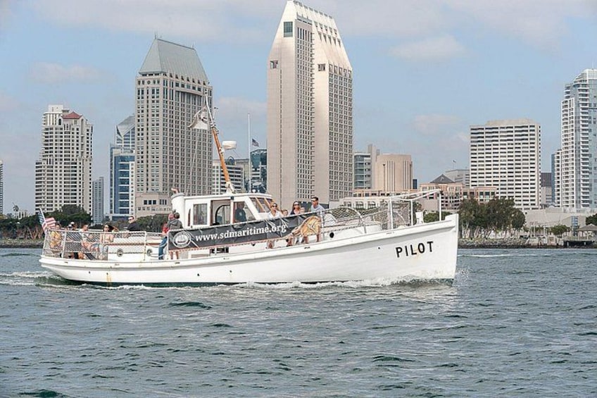 Hop aboard for this $10.00 45-minute narrated bay tour when you purchase general admission. 2