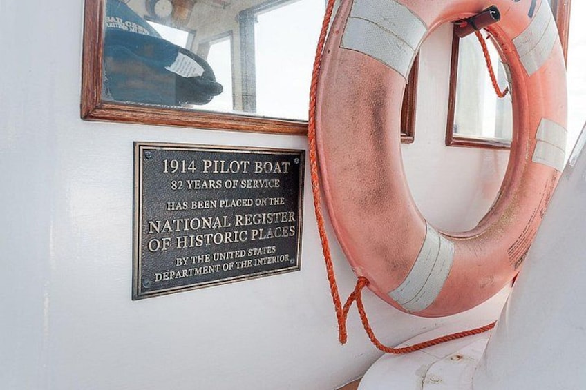 The country's oldest active Pilot boat, restored by Maritime Museum of San Diego. 4