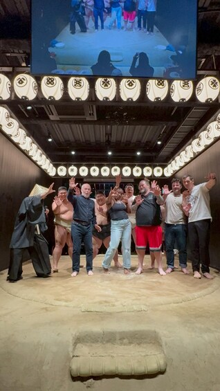 Osaka: Interactive Sumo Show in Ukiyo-e Infused Venue 1