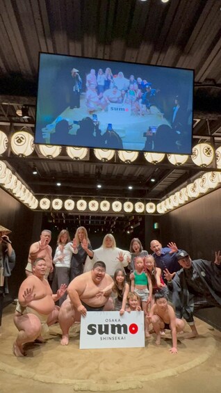 Picture 7 for Activity Osaka: Interactive Sumo Show in Ukiyo-e Infused Venue 5