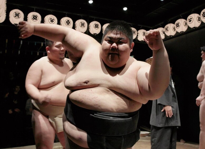 Picture 5 for Activity Osaka: Interactive Sumo Show in Ukiyo-e Infused Venue 3