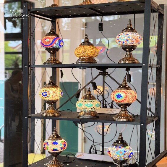 Picture 6 for Activity Mosaic CANDLE HOLDER Workshops in Cleveland, Ohio 2