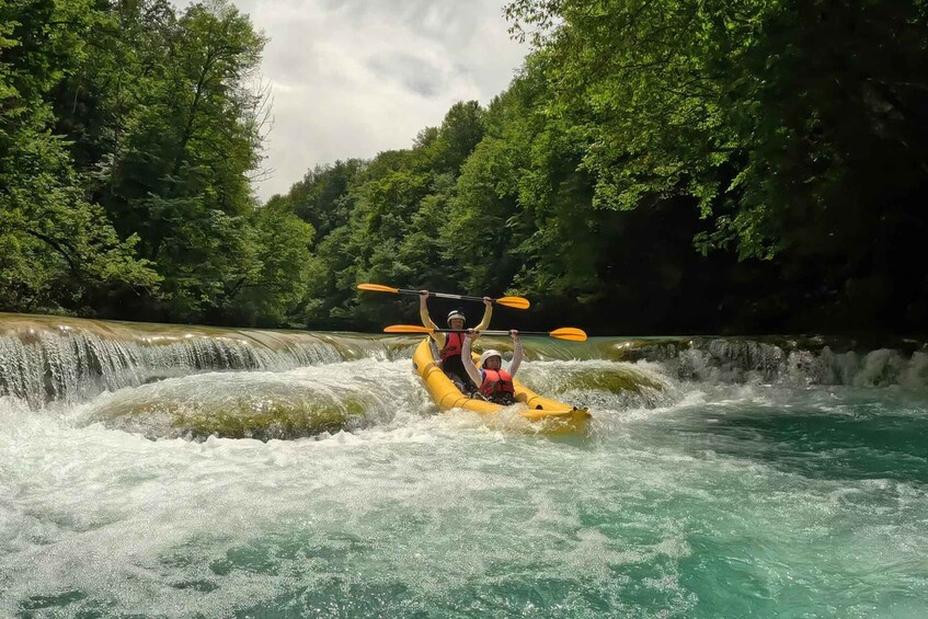 Mrežnica Kayak Tour: Waterfalls, Cliff Jumps & Local Guides 1