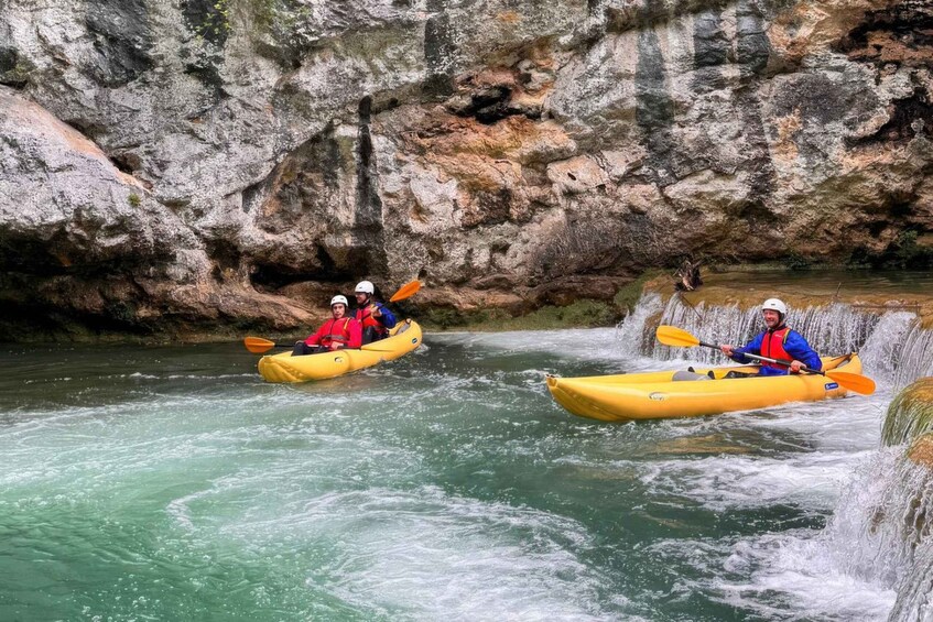 Picture 17 for Activity Mrežnica Kayak Tour: Waterfalls, Cliff Jumps & Local Guides 4