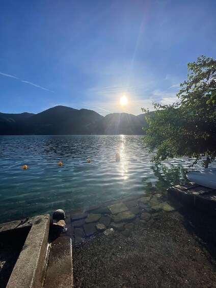 Picture 2 for Activity Lake Orta Stand-Up Paddleboard Sunset Experience 3