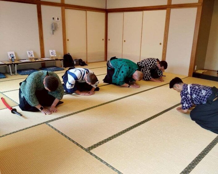 Picture 2 for Activity Tokyo Samurai Sword & Calligraphy Experience with Kimono 4