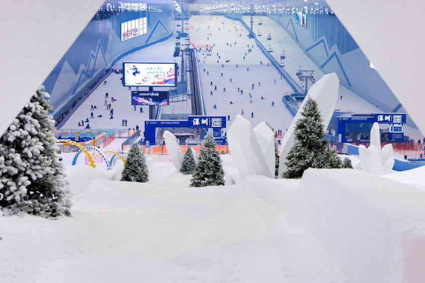 Shenzhen: Indoor Ski Resort Beginner Slope 1