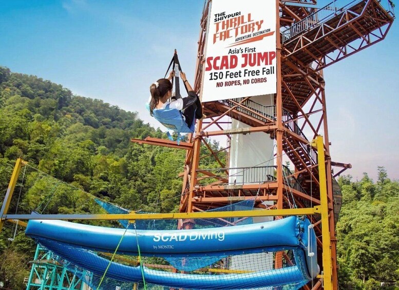 Picture 5 for Activity Rishikesh: Asia’s First SCAD Freefall Jump Experience 3