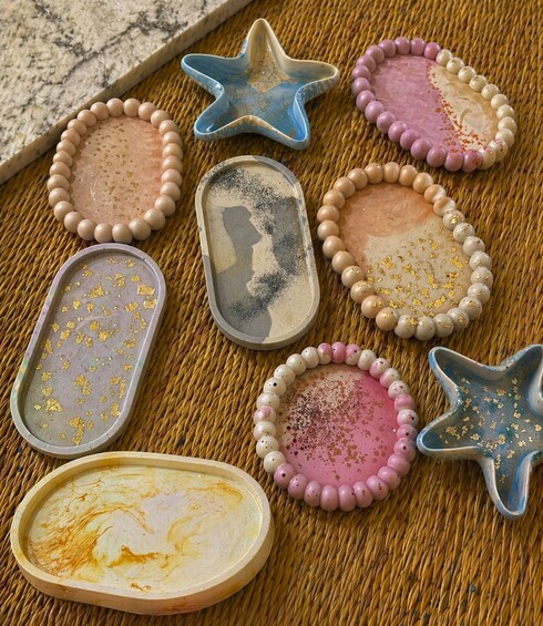 "Design & Molding in Jesmonite" Workshop in Paris 20th Arrondissement 1