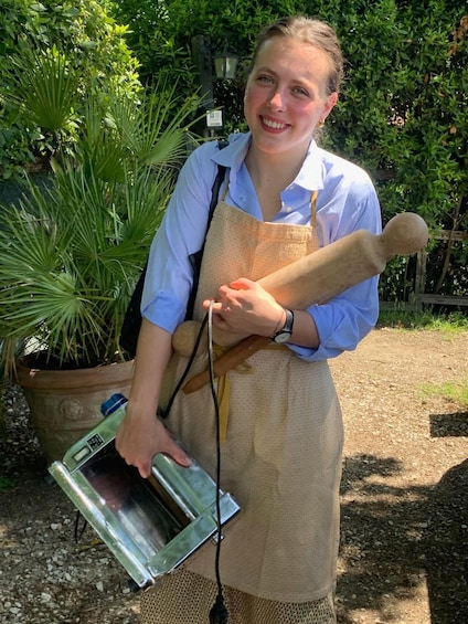 Homemade noodle class on an organic farm in the Florence countryside 1