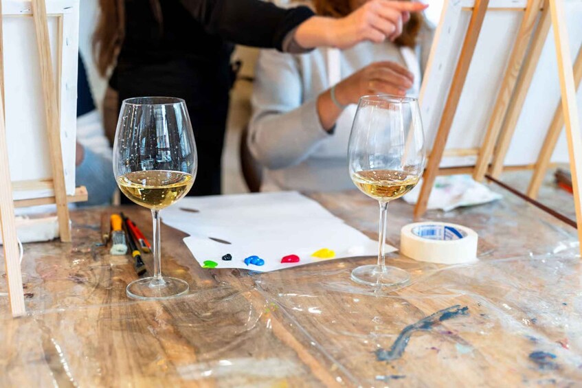 Picture 2 for Activity Denver: Mystery Paint & Sip Night at a Trendy Brewery 5