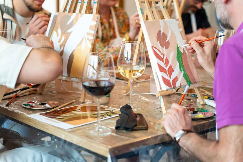 Picture 11 for Activity Denver: Mystery Paint & Sip Night at a Trendy Brewery 2