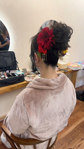 Picture 7 for Activity Dazaifu: Kimono Rental with Hair Styling and Free Time 3