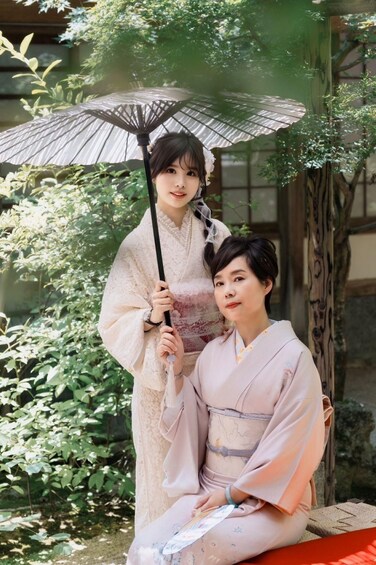 Picture 8 for Activity Dazaifu: Kimono Rental with Hair Styling and Free Time 4