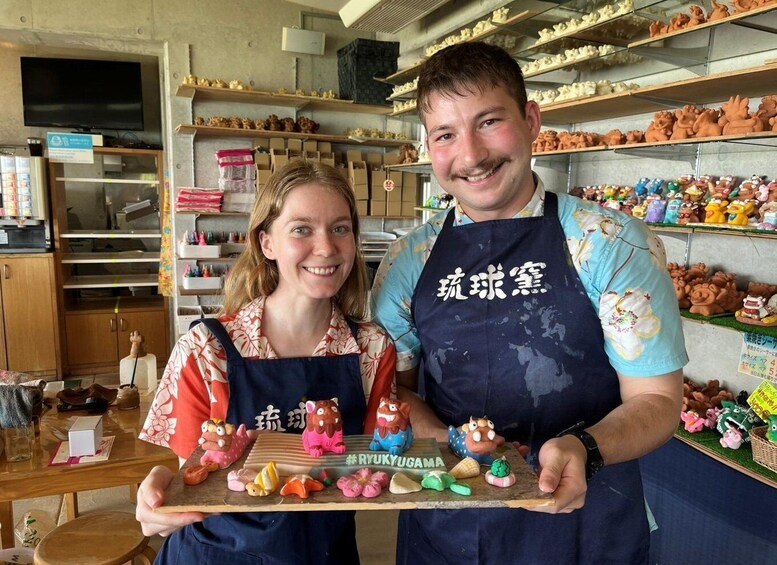 Okinawa Nakijin: Create Your Own Traditional Shisa Guardian 1