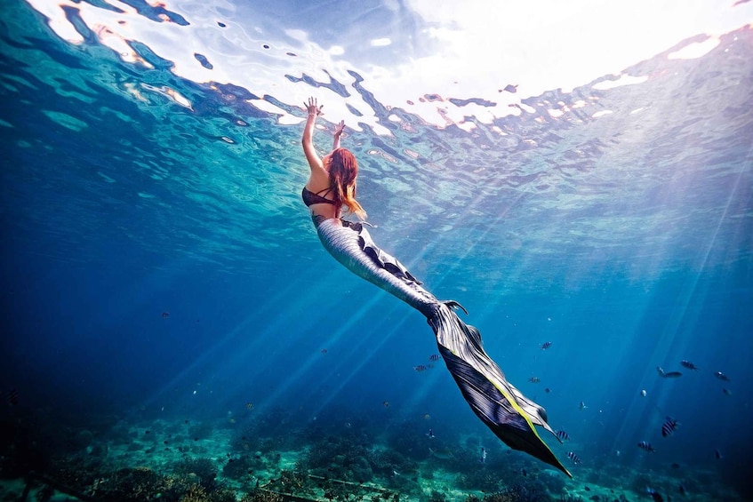 Amorgos: Mermaid Experience in Aegiali Bay with Instructor 1