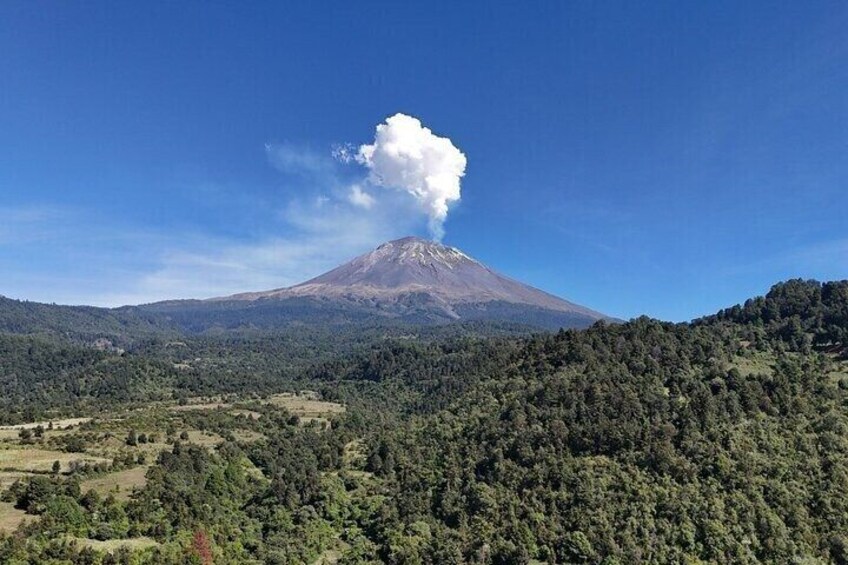 Atlixco Volcano Views Popocatépetl Tour Forest Route 2