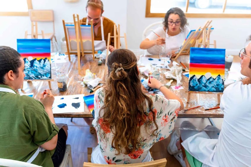 Picture 5 for Activity Louisville: Mystery Paint & Sip Night at a Trendy Brewery 3