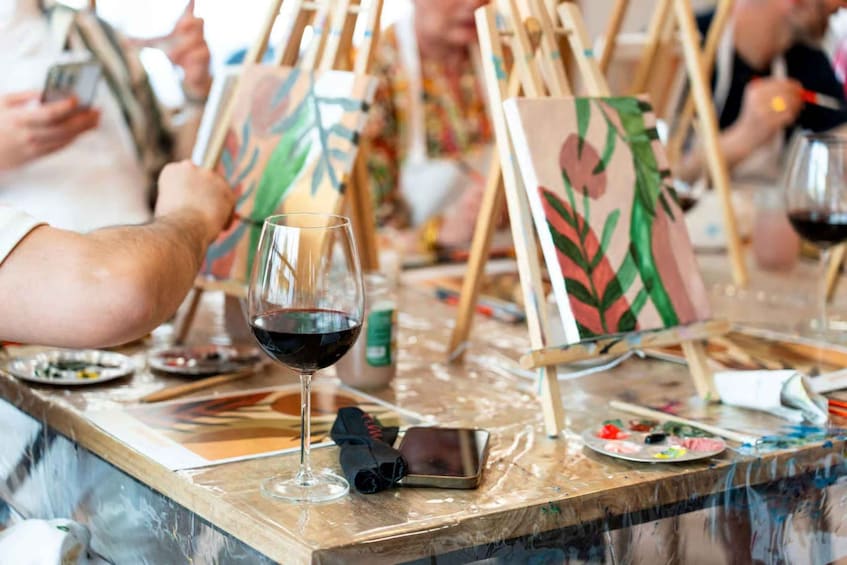Picture 6 for Activity Louisville: Mystery Paint & Sip Night at a Trendy Brewery 5