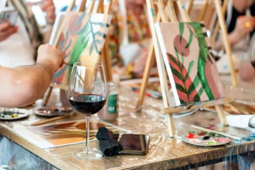 Picture 3 for Activity Louisville: Mystery Paint & Sip Night at a Trendy Brewery 2