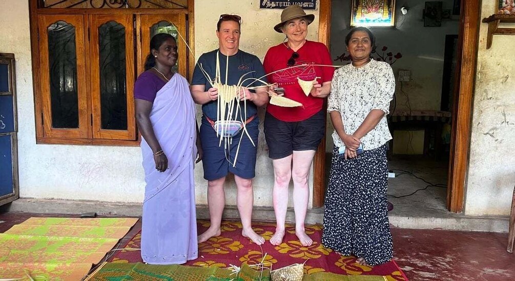 Jaffna: Palmyrah Weaving Workshop with Local Artisans 1