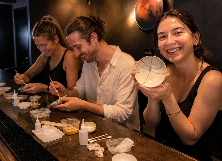 Picture 3 for Activity Tokyo: Shibuya Japanese Kintsugi Craft Experience 3