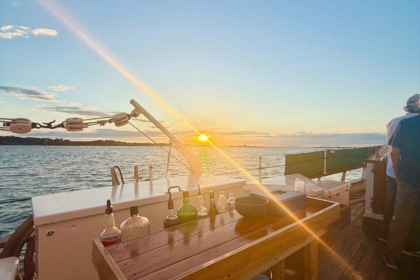 Sunset Sail Aboard the Liberty Clipper 4