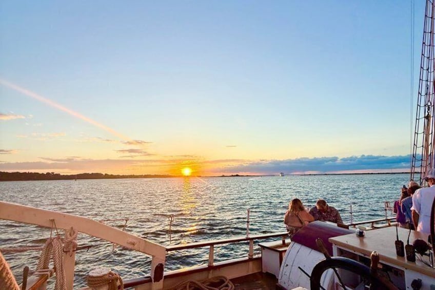 Sunset Sail Aboard the Liberty Clipper 3