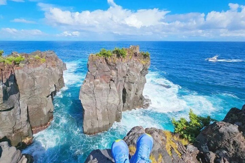 Mount Omuro, Kadowaki Suspension Bridge and Jogasaki Coast Tour 4