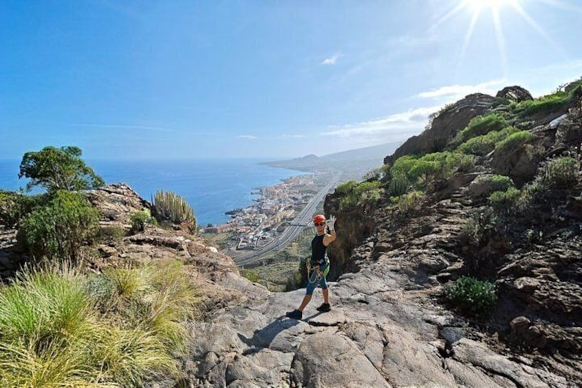 Abseiling Adventure in Volcanic Ravine in Tenerife for Beginners 2