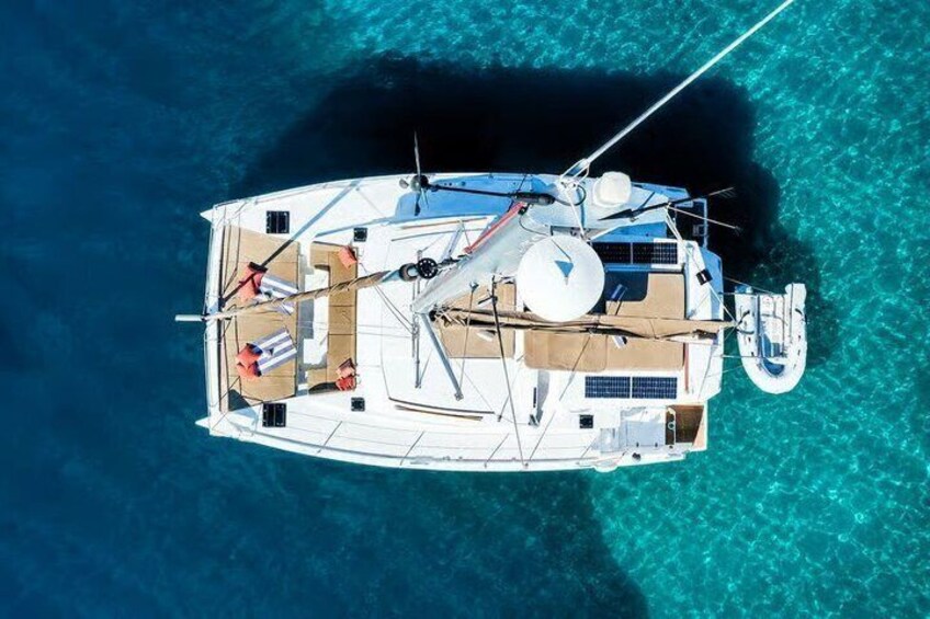 Marseille catamaran in Friuli swimming and snacks 3