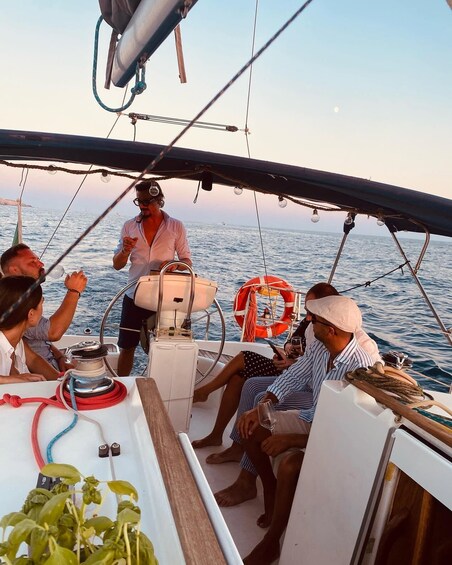 Leuca: Guided panoramic sunset sailing tour with aperitif 1