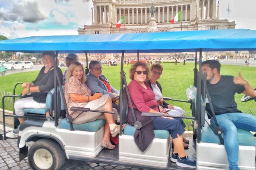 Golf Cart Tour Rome 5