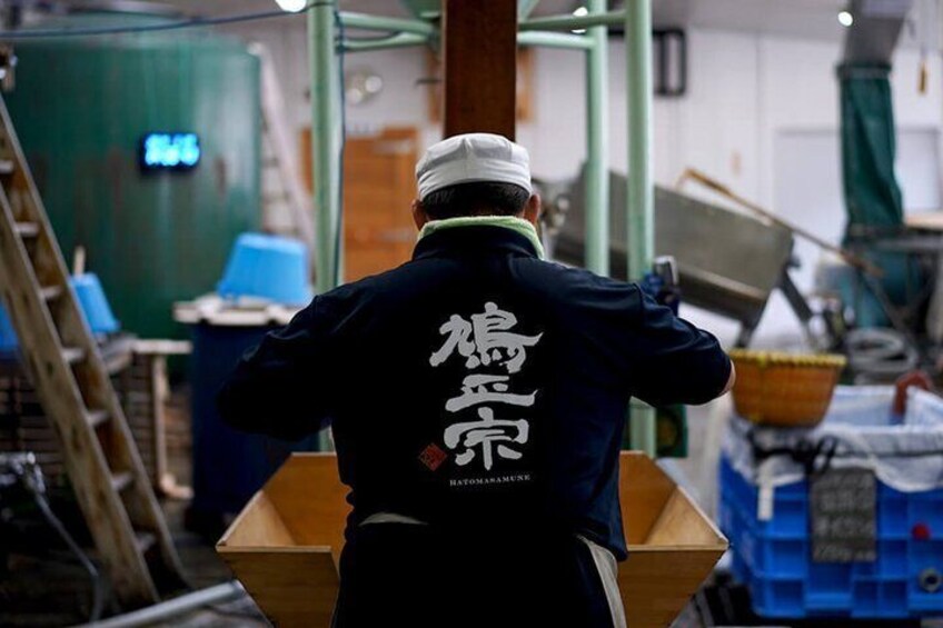 Aomori Hato Masamune Sake Brewery Tasting Tour 4