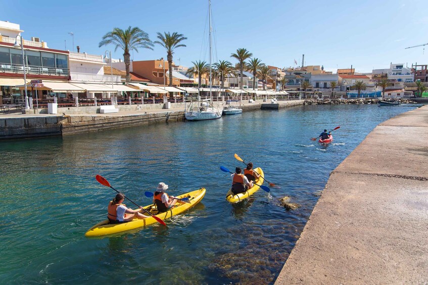Picture 7 for Activity Cabo de Palos: Kayak Sightseeing Tour with Snorkeling 3
