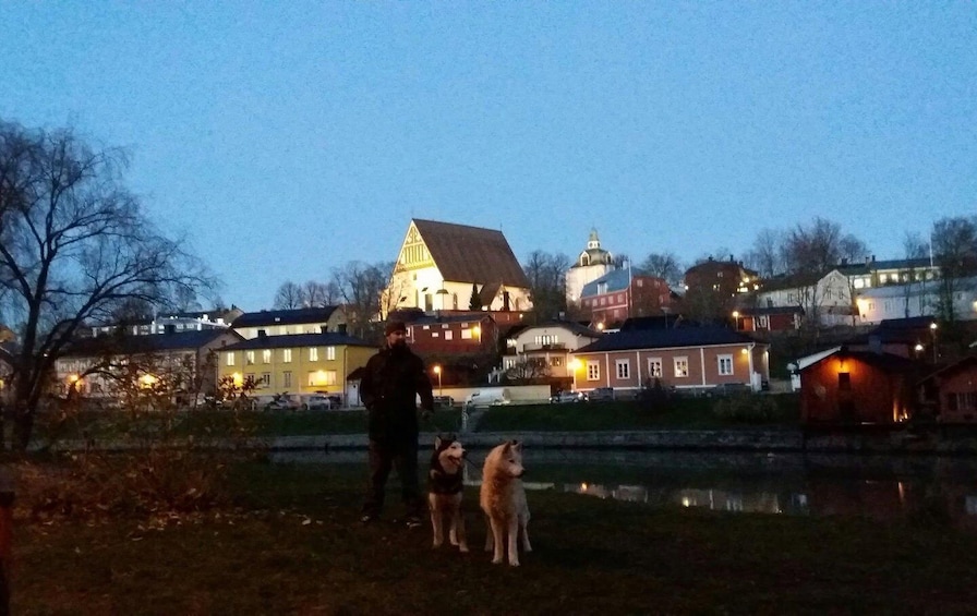 Picture 3 for Activity Porvoo Old Town: Guided Husky tour 3