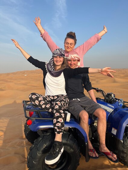 Picture 15 for Activity Dubai: Beginner Quad Bike Tour with Sandboarding & Transfer 3