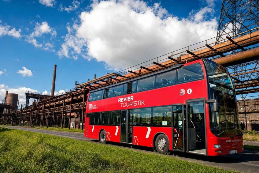 Essen: Sunset Open-Top Bus Tour with Tetraeder Visit 1