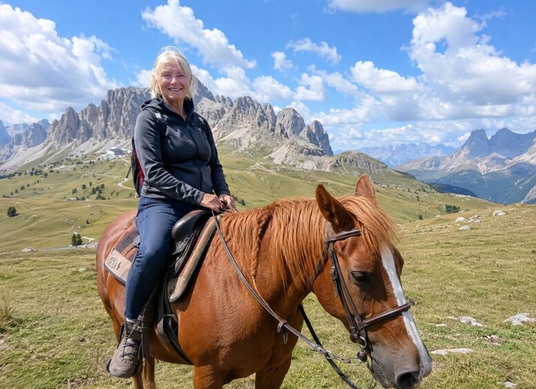 Picture 2 for Activity Dolomites Scenic Horseback Ride in the Fassa Valley & Photos 5