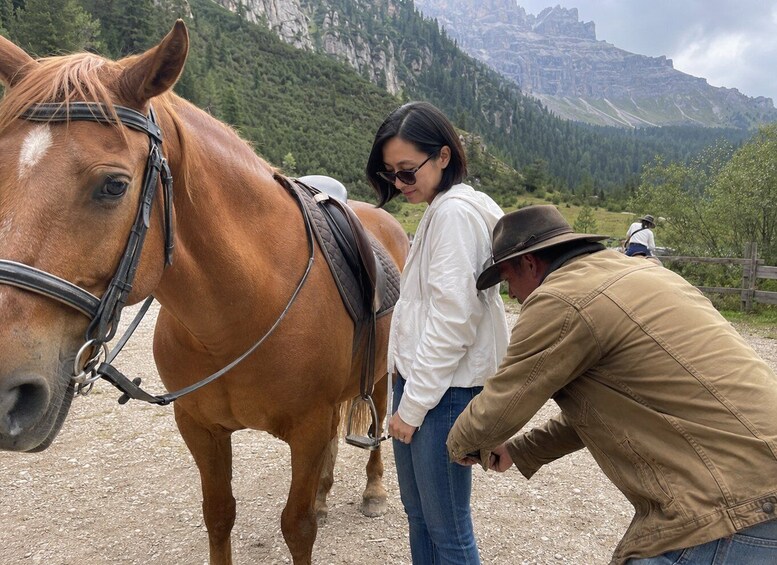 Picture 3 for Activity Dolomites Scenic Horseback Ride in the Fassa Valley & Photos 2
