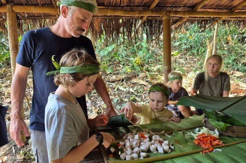 Jungle Trekking with Waterfall and Bamboo Cooking in Chiang Rai 1