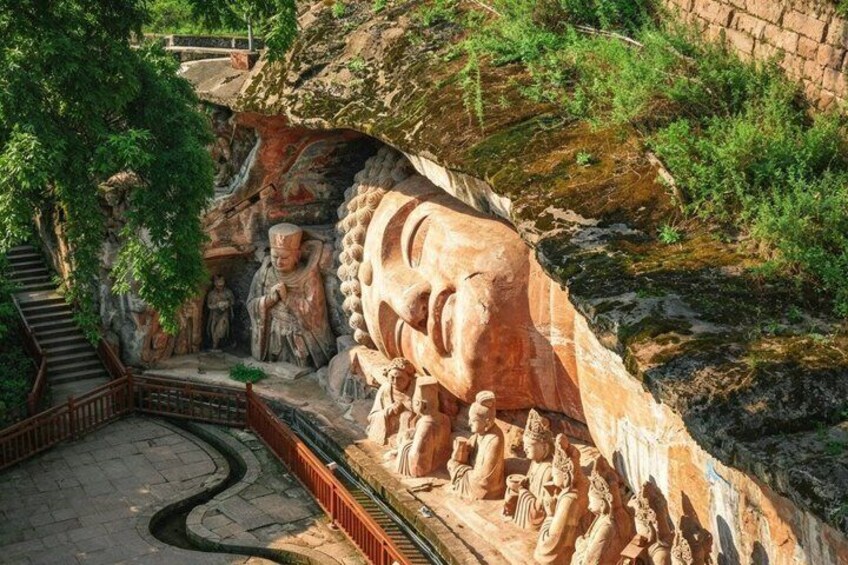 Dazu Rock Carvings Experience with Audio or English Guide 3