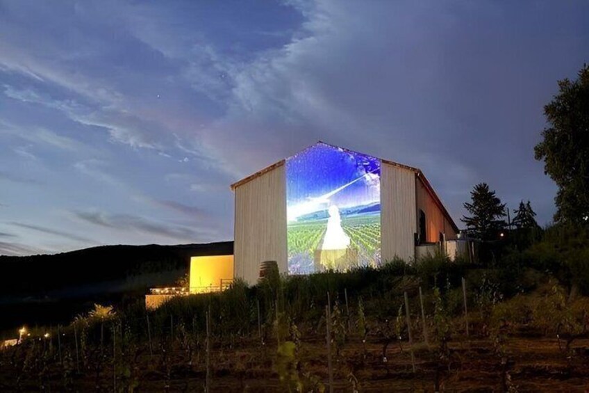Rousset les Vignes night walk in the vineyards 2