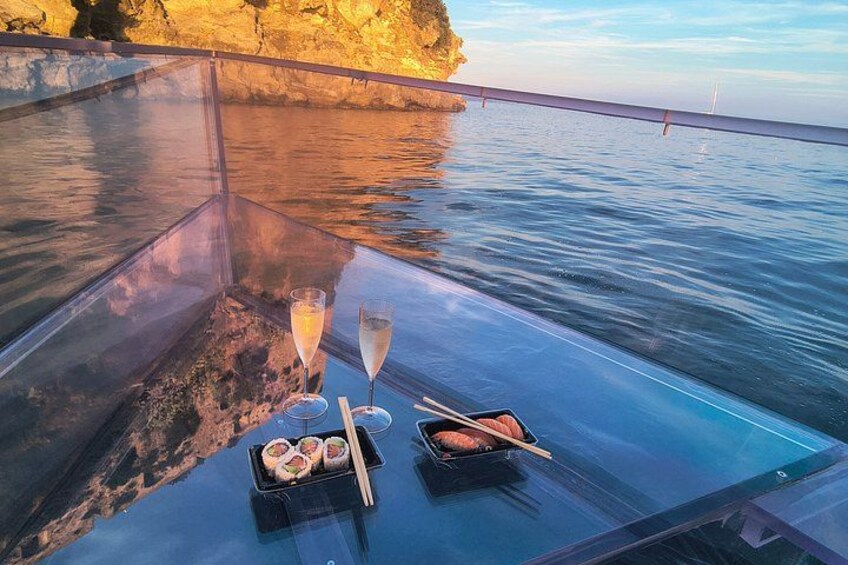 Ischia The Green Cave with Miramar the Transparent boat 5