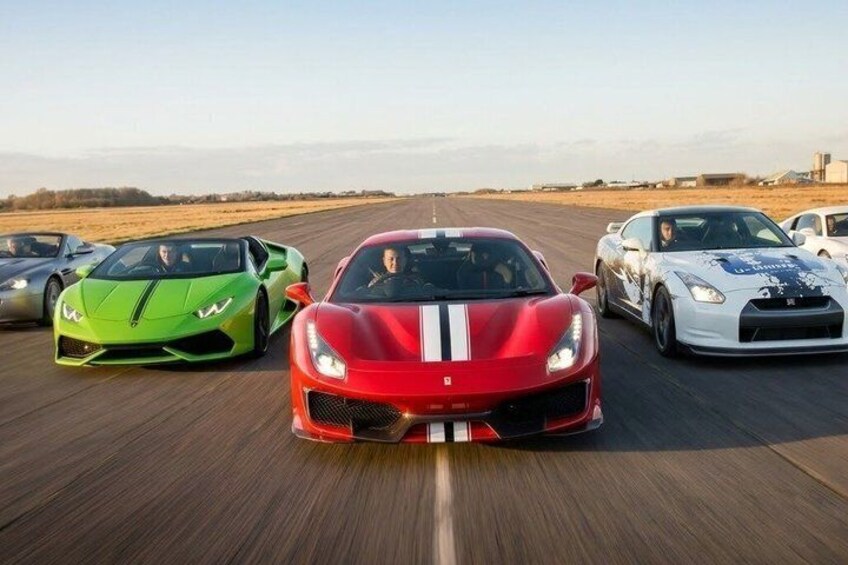 3 Car Supercar Driving Experience 1