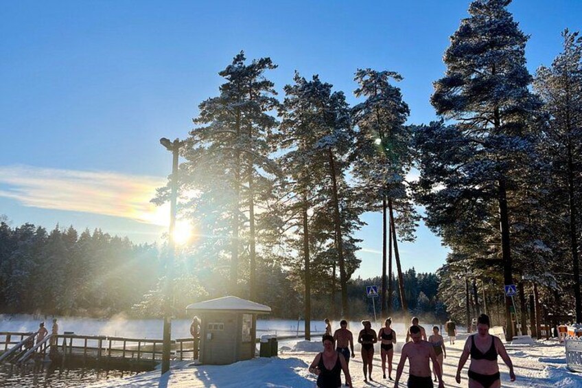 National Park Hike & Finnish Smoke Sauna Experience with Campfire Lunch 2