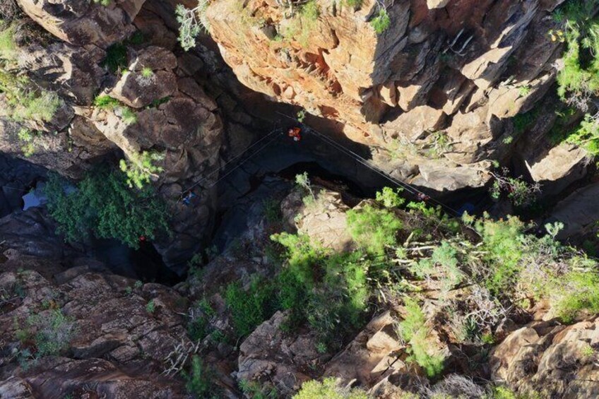 Vertical Adventure Park for beginners Via Ferrata in Tenerife 2