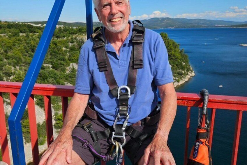 Zadar Croatia Highest Bungee Jump at Maslenica Bridge 4