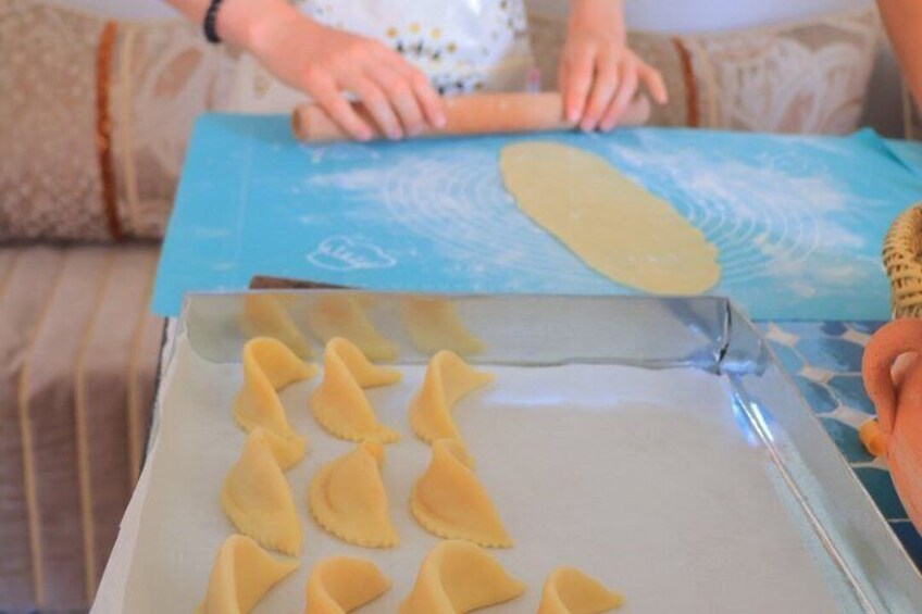 Agadir Moroccan pastry course tea and takeaway creations 2