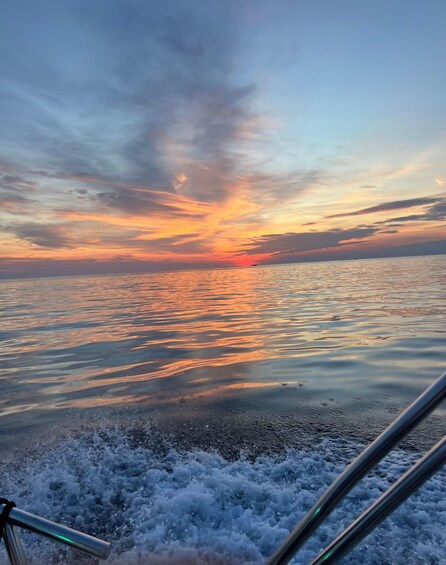 Picture 30 for Activity Rovinj: Sunset Dolphin Watching Boat Tour with Drinks 5